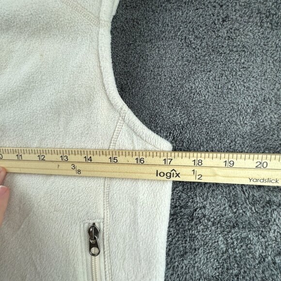 Patagonia Synchilla Women’s Fleece Vest Small Full Zip Outdoors W Pockets, Logo - Picture 5 of 16